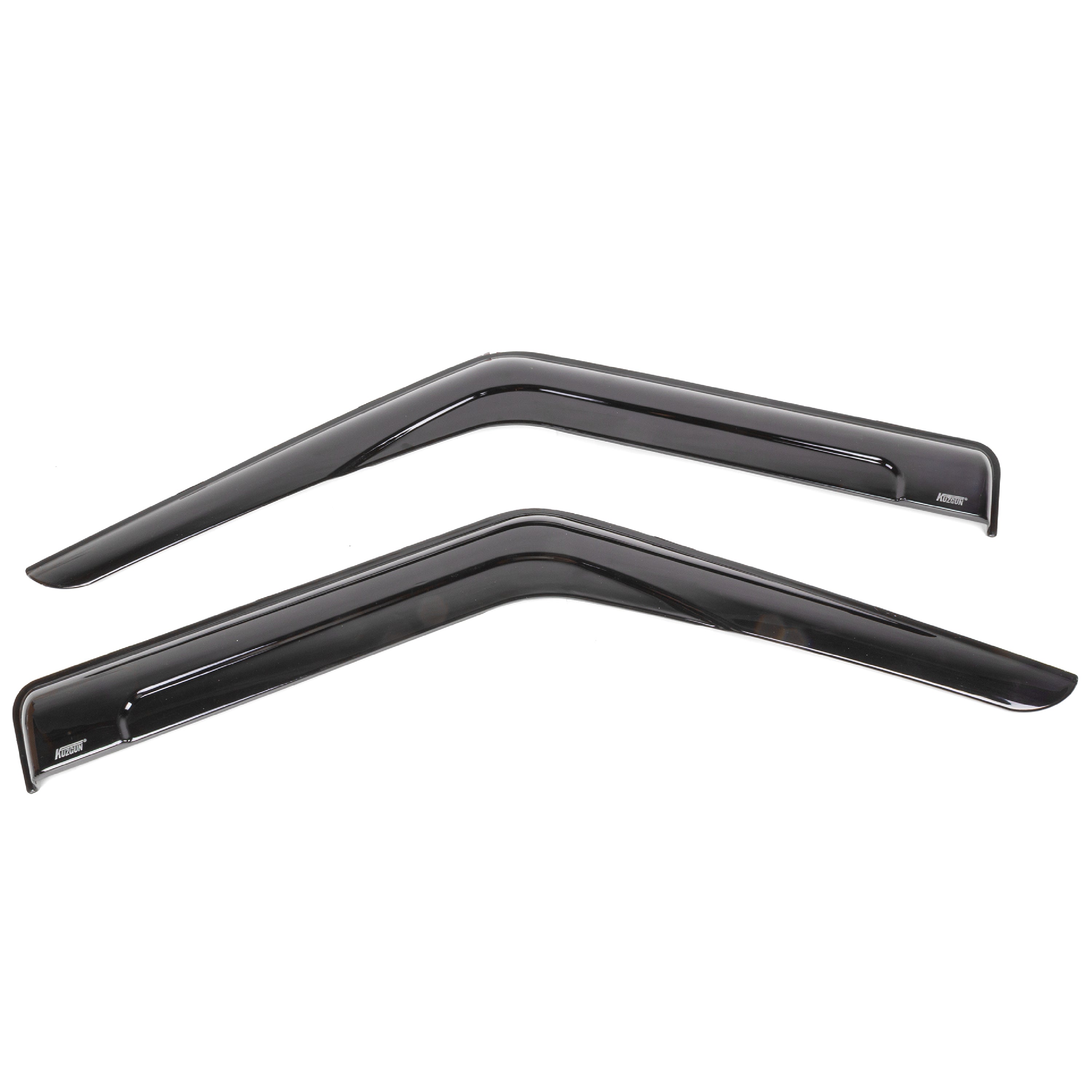 A Set Of Front Wind Rain Smoke Deflectors L Shape For Ford Transit Mk6 Mk7 00-13 - BUYDAY Auto Parts