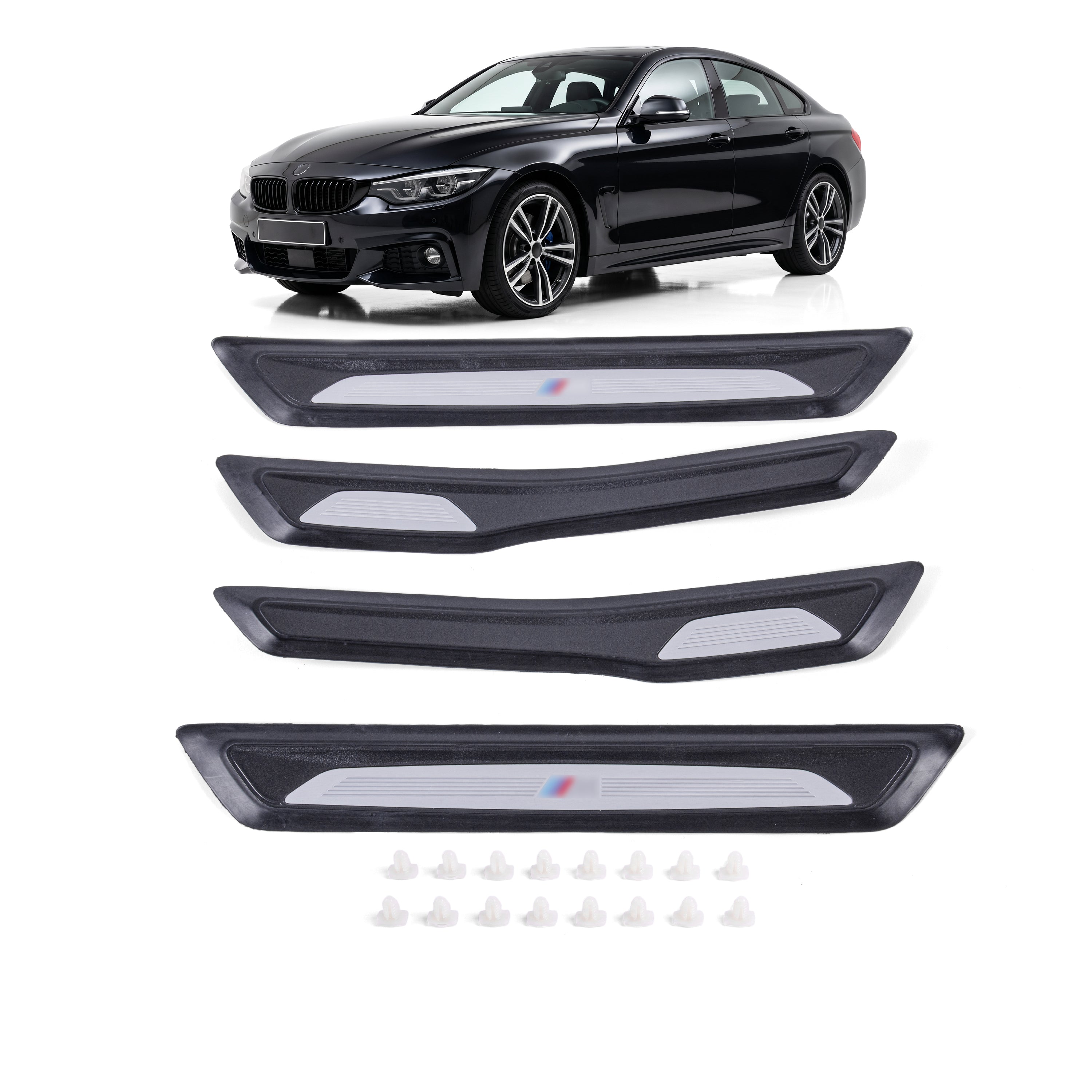 For BMW 4 Series F36 51478051037 Front M Sport Door Sill Strip Plate - Detail View - BUYDAY
