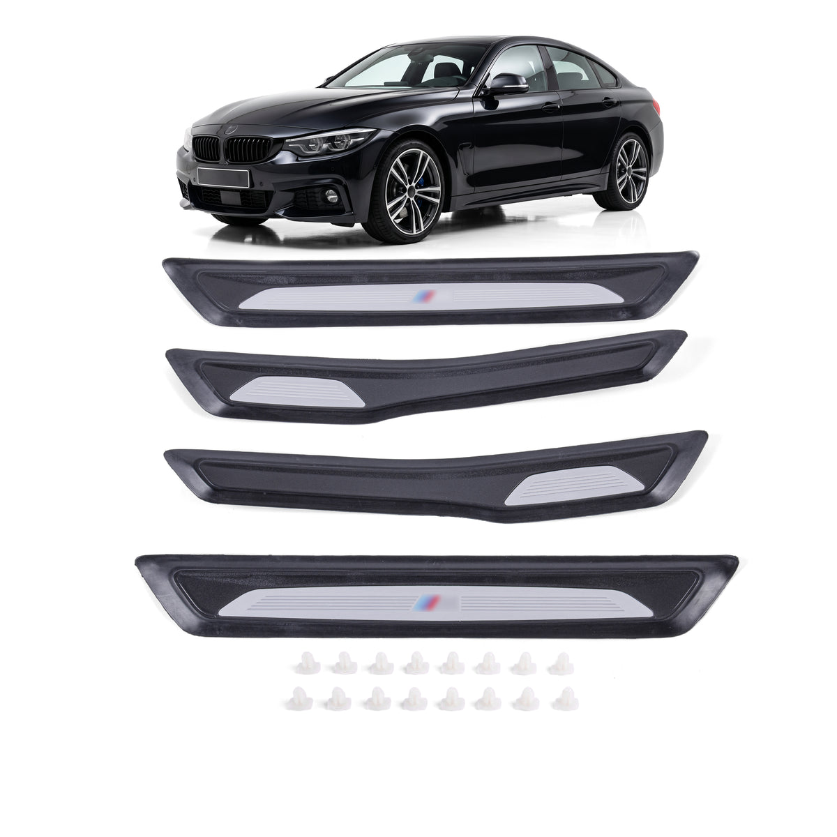 For BMW 4 Series F36 51478051037 Front M Sport Door Sill Strip Plate - Detail View - BUYDAY