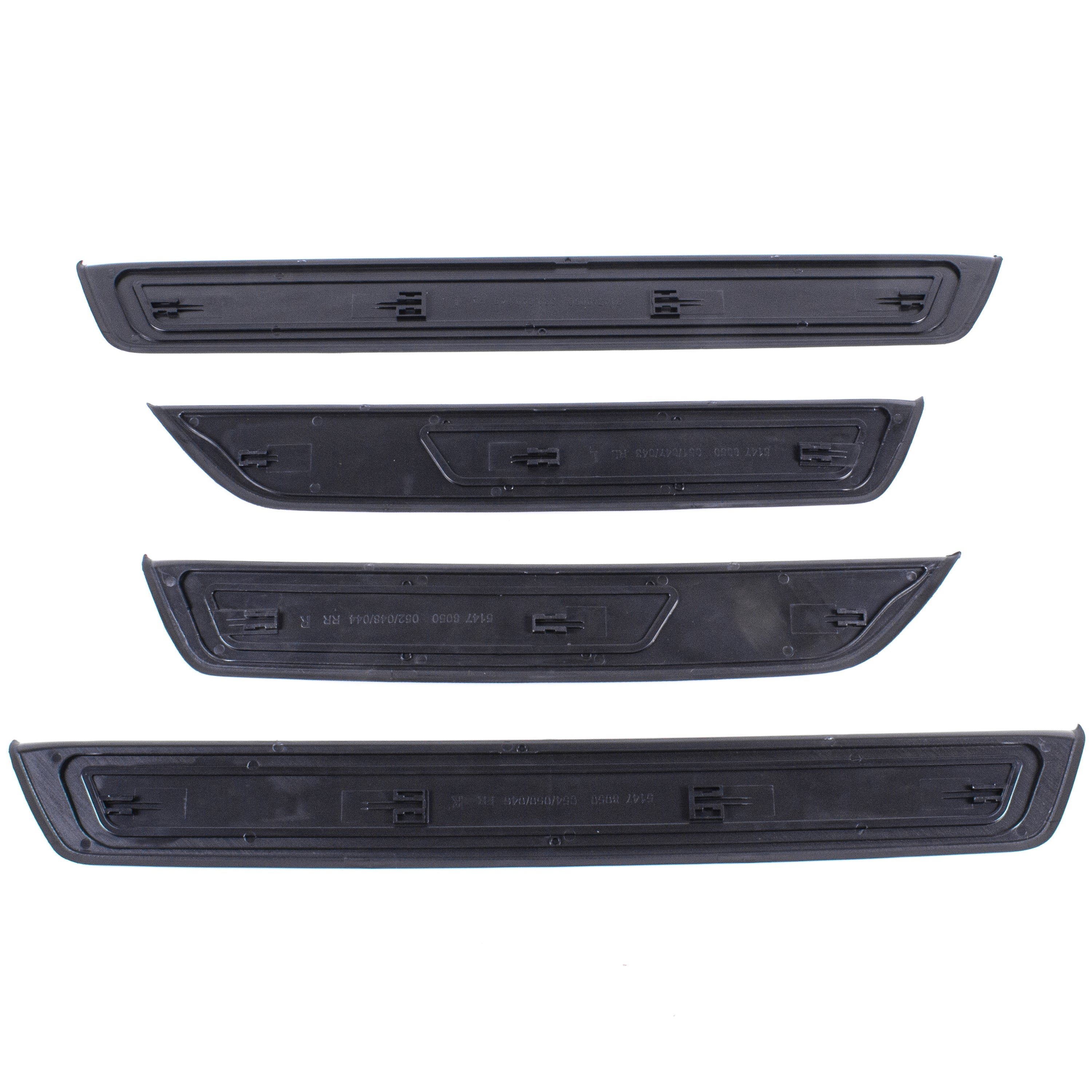 For BMW 5 Series F10 M5 A51478050000 Black Door Sill Plate - Detail View - BUYDAY