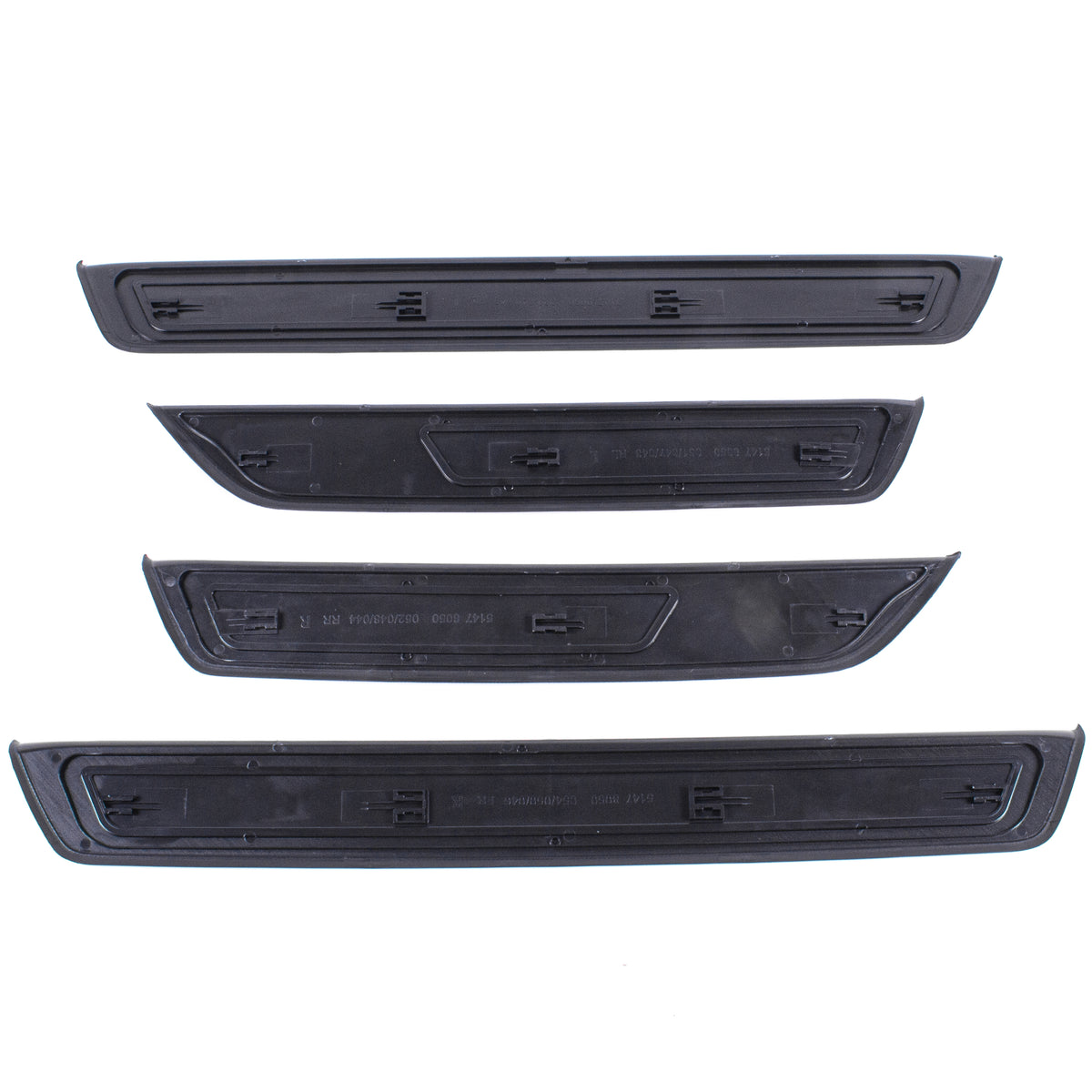 For BMW 5 Series F10 M5 A51478050000 Black Door Sill Plate - Detail View - BUYDAY