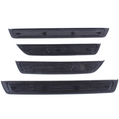 For BMW 5 Series F10 M5 A51478050000 Black Door Sill Plate - Detail View - BUYDAY