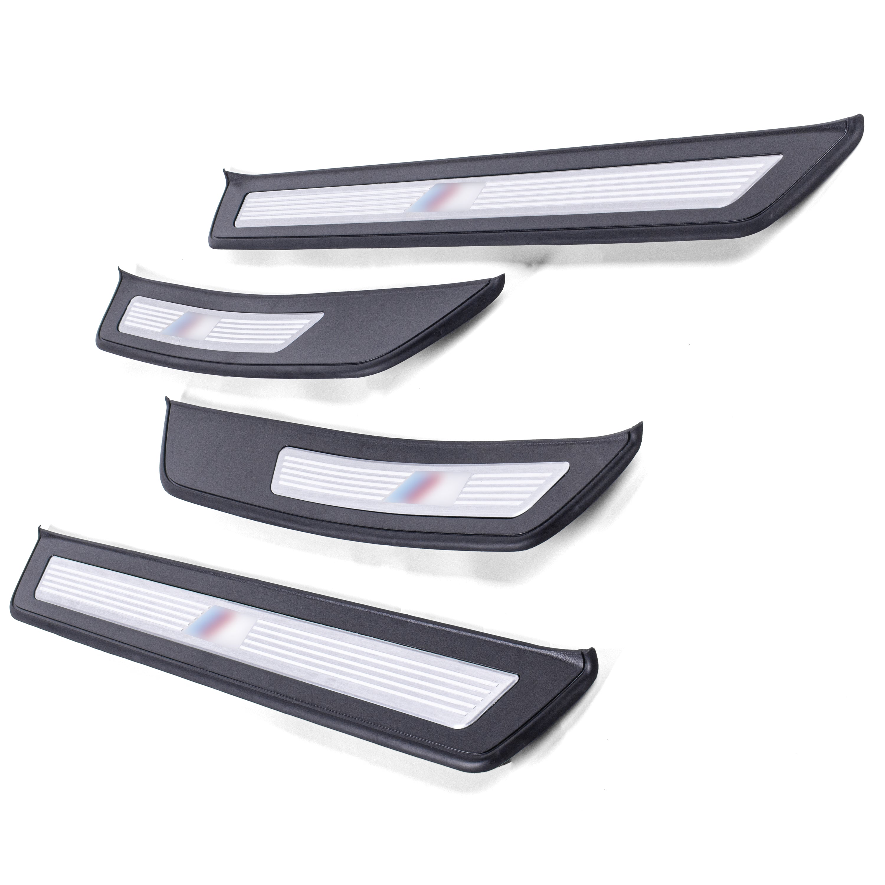 For BMW 5 Series F10 M5 A51478050000 Black Door Sill Plate - Detail View - BUYDAY