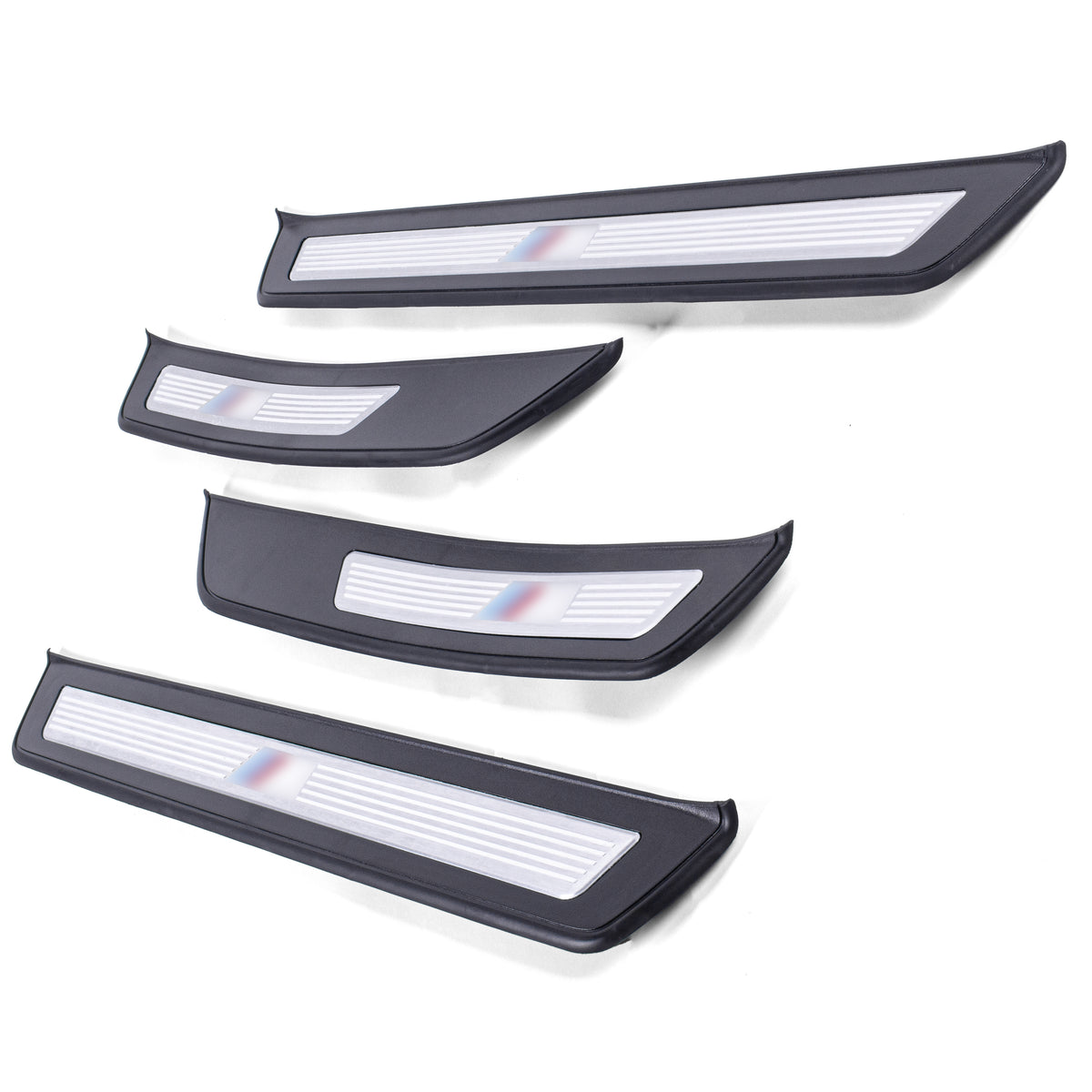 For BMW 5 Series F10 M5 A51478050000 Black Door Sill Plate - Detail View - BUYDAY