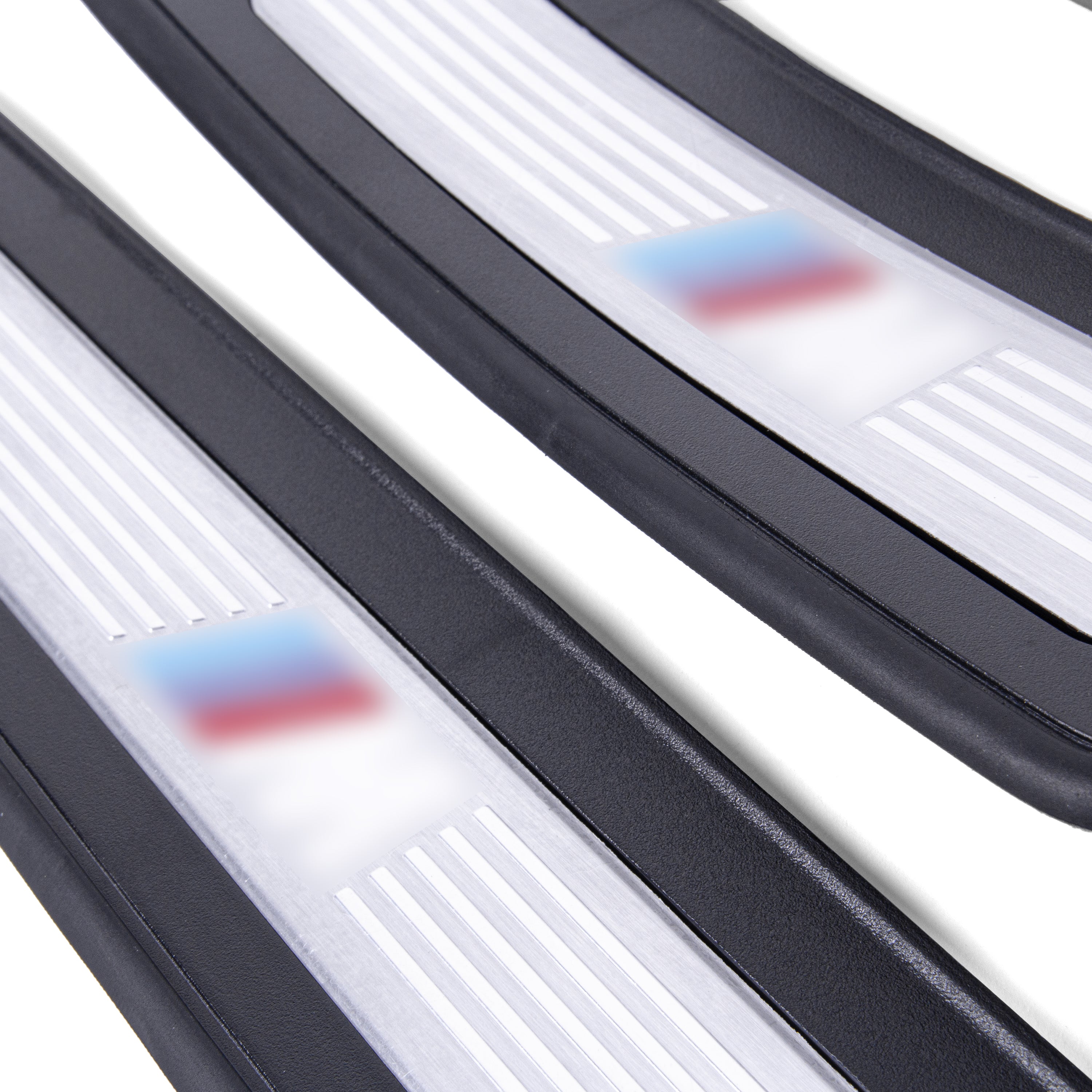 For BMW 5 Series F10 M5 A51478050000 Black Door Sill Plate - Detail View - BUYDAY