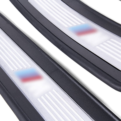 For BMW 5 Series F10 M5 A51478050000 Black Door Sill Plate - Detail View - BUYDAY