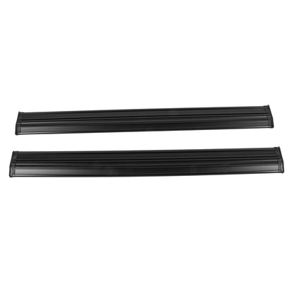 For BMW E46 Coupe M3 Style (1999-2006) Black Door Sill Trim - Detail View - BUYDAY
