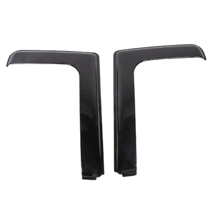 2x Front Wind Rain Smoke Deflectors L Shape for Ford Transit Mk6 Mk7 (2000-2013) - BUYDAY Auto Parts