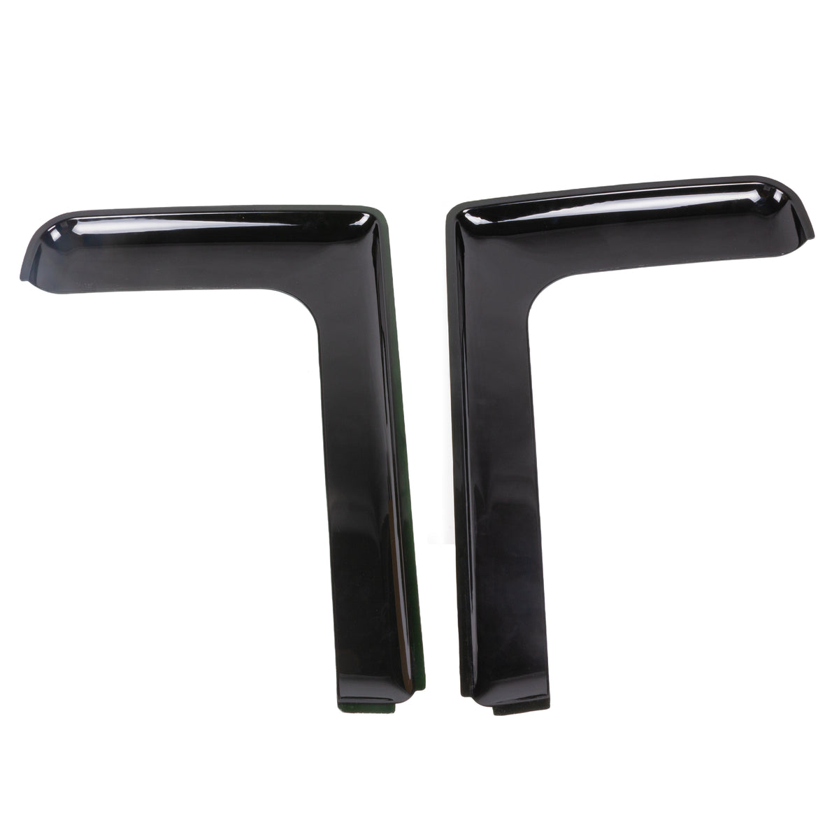 2x Front Wind Rain Smoke Deflectors L Shape for Ford Transit Mk6 Mk7 (2000-2013) - Detail View - BUYDAY