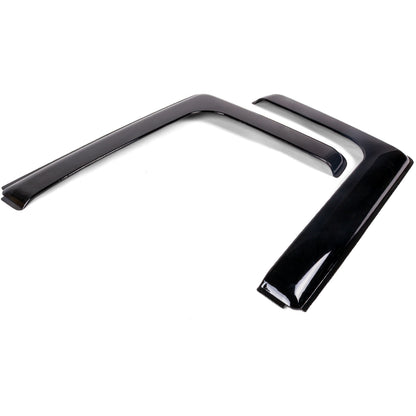 2x Front Wind Rain Smoke Deflectors L Shape for Ford Transit Mk6 Mk7 (2000-2013) - Detail View - BUYDAY