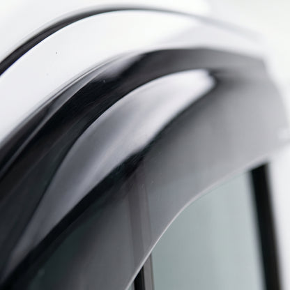 2x Front Wind Rain Smoke Deflectors L Shape for Ford Transit Mk6 Mk7 (2000-2013) - Detail View - BUYDAY