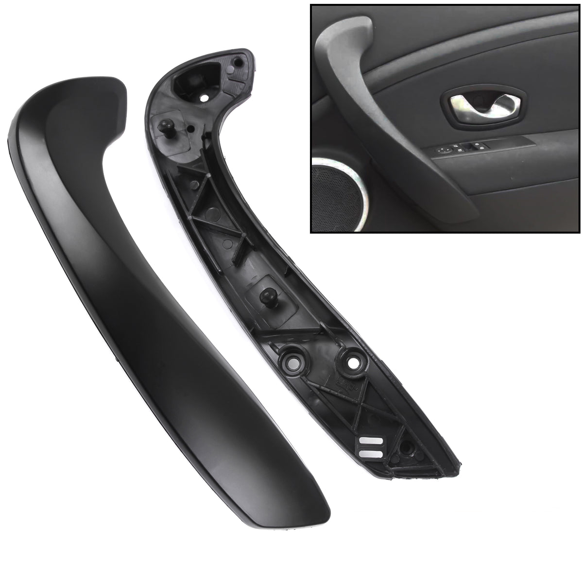 L+R of Front Inner Door Handles Driver+Passenger 2x for Renault Megane 3 08-16 - Detail View - BUYDAY