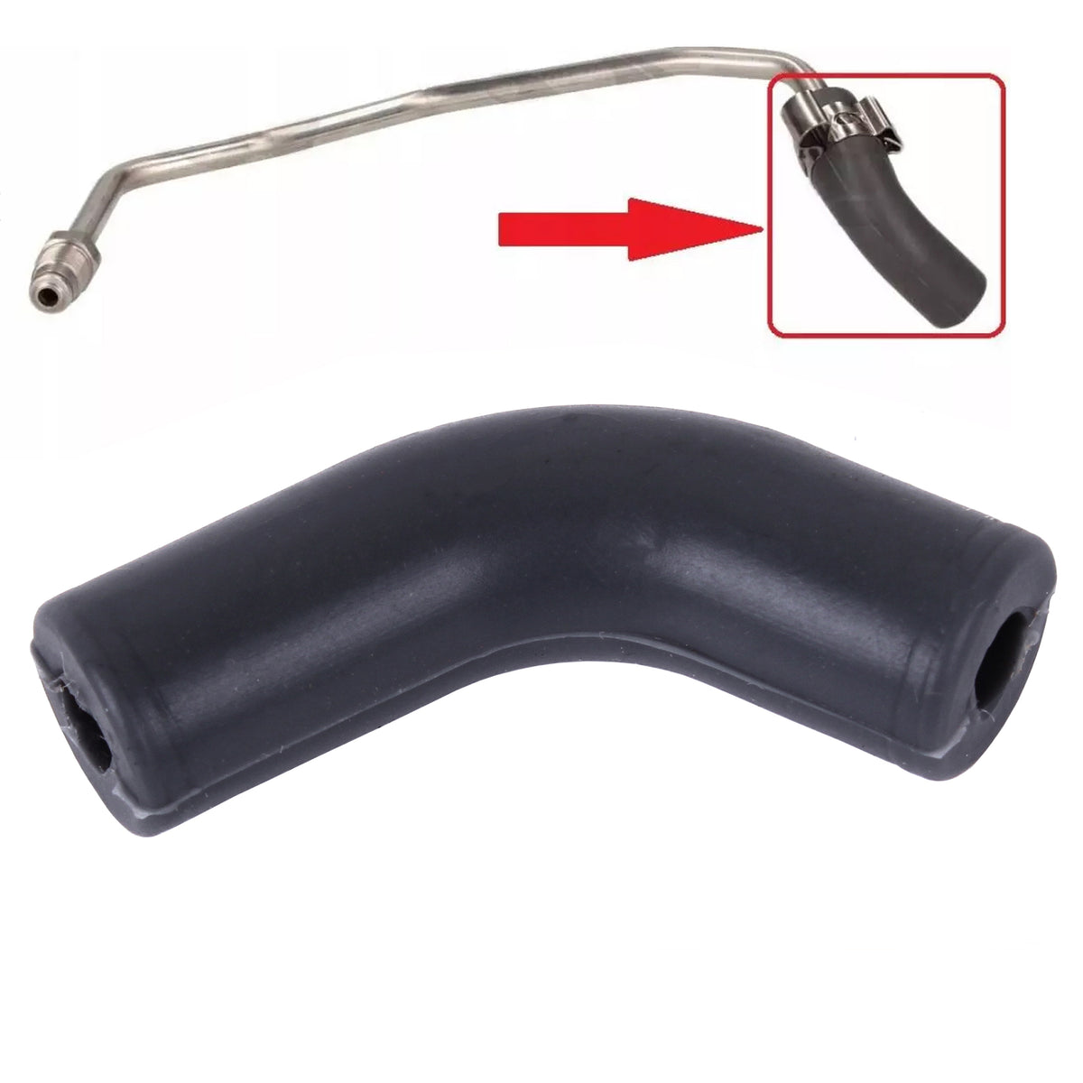 Temperature Sensor Hose for Vivaro Trafic Qashqai 1.6 dCi Rubber 4423101 - Detail View - BUYDAY