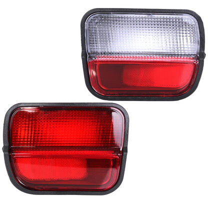 for Honda CRV 1997-2001 Rear Bumper Fog Reverse Light Left Right Set Red - Detail View - BUYDAY