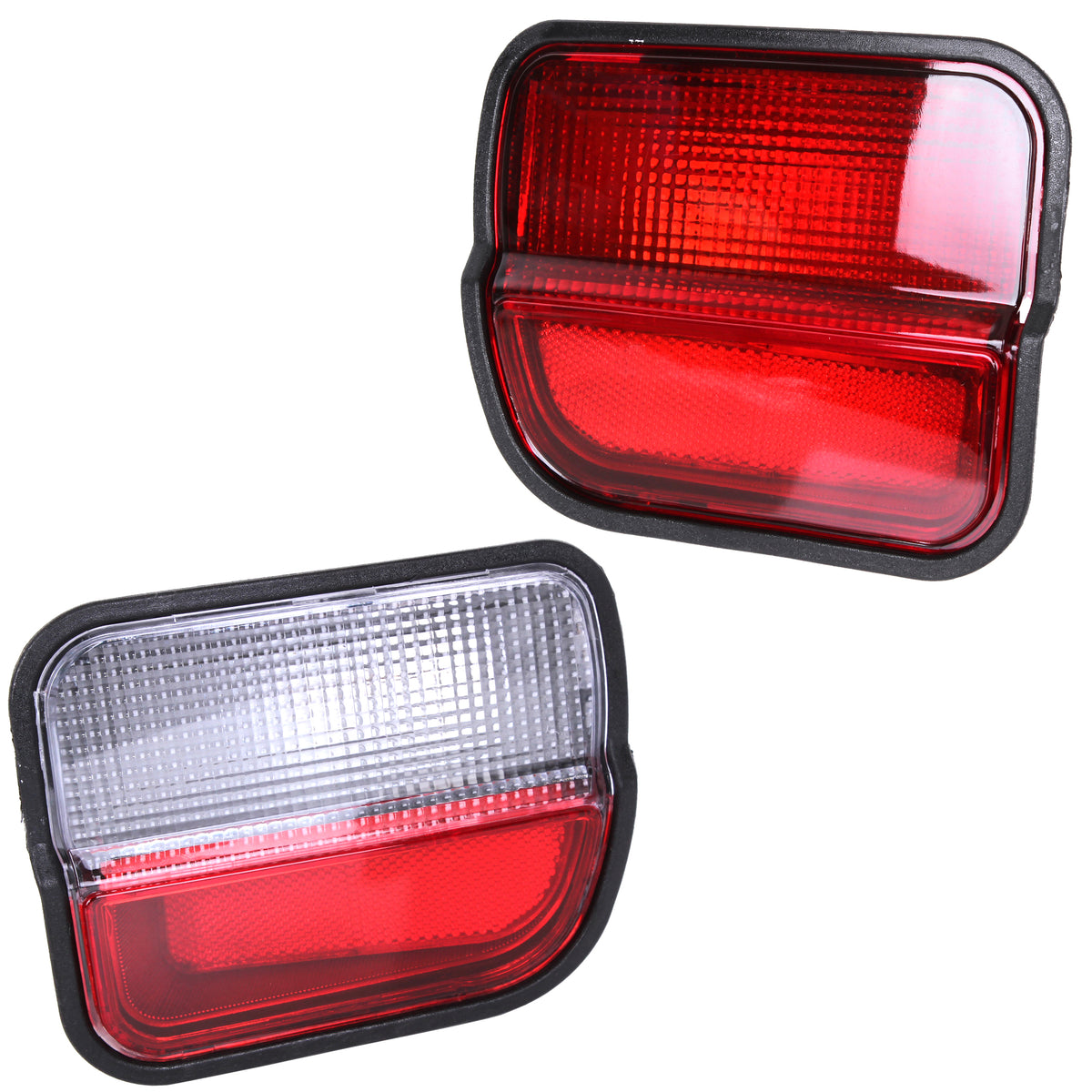 for Honda CRV 1997-2001 Rear Bumper Fog Reverse Light Left Right Set Red - Detail View - BUYDAY