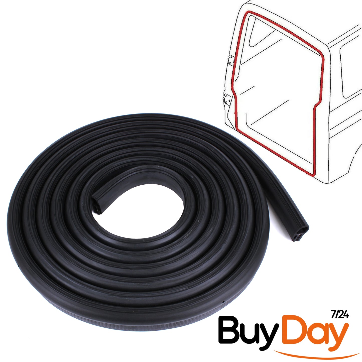 buyday Barn Door Rubber Seal