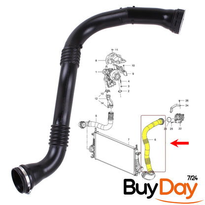 buyday Turbo Intercooler Hose Pipe
