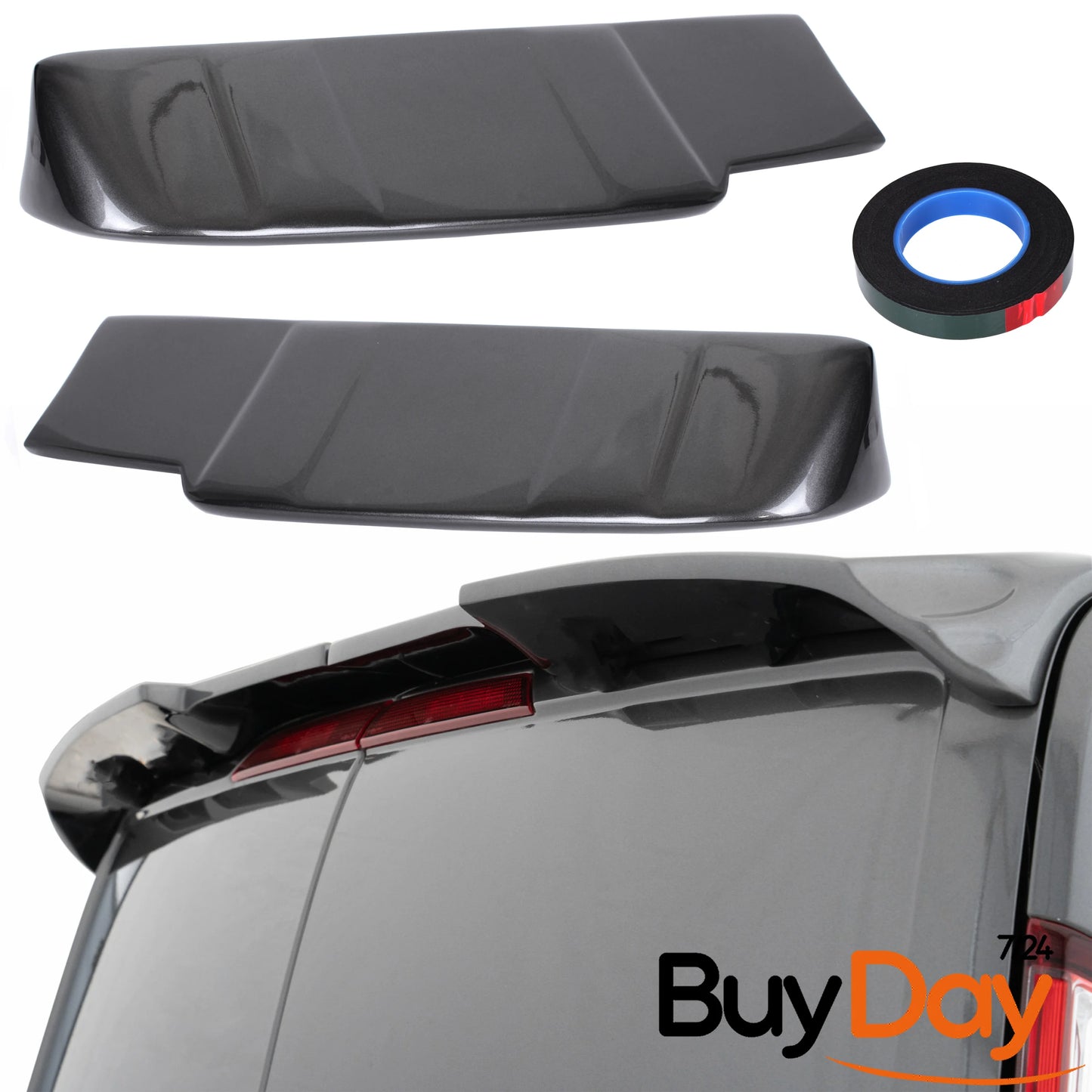 buyday Twin Rear Roof Spoiler