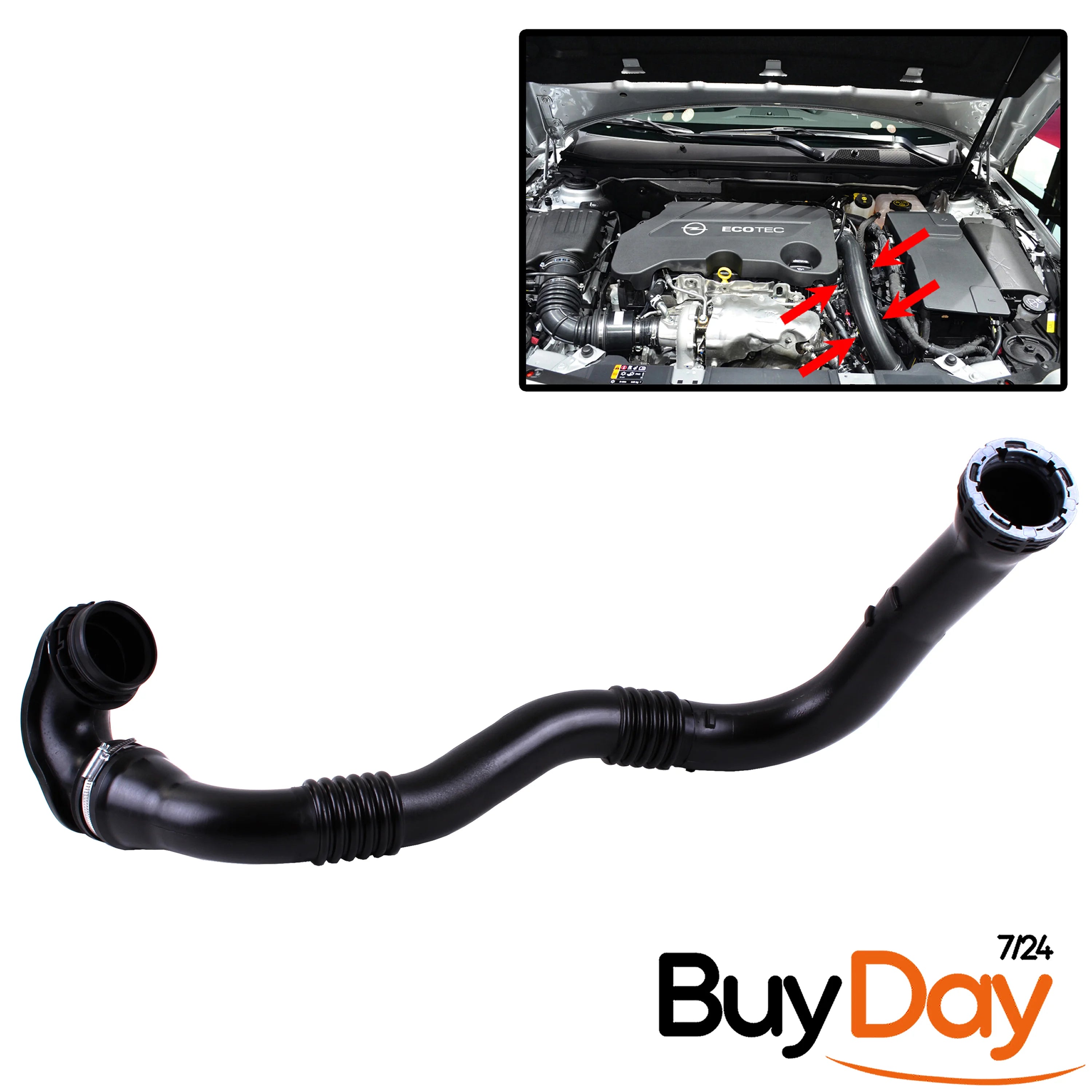 buyday turbo intercooler hose