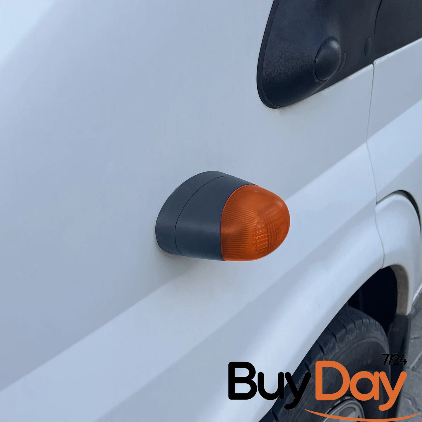 clickmax Front Wing Side Repeater Indicator Lamp, Amber Lens, Fits Left (N/S) or Right (O/S), Compatible with Transit MK6 (2000-2006) & MK7 (2006-2014) Models, 1203328, 1202148