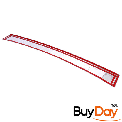 clickmax Rear Bumper Protector Sill Cover, Chrome Finish Stainless Steel Scuff Guard, Car Accessories for E-Class T-Model (S213 Estate) Models 2016-Onwards