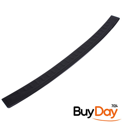 clickmax Rear Bumper Protector Sill Cover Guard, Matt Black ABS Finish, Boot Sill Scratch Guard, Car Accessories for Tiguan MK2 Models 2016-2023