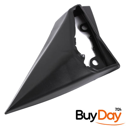 2 Piece Exterior Wing Mirror Rubber Seal Gasket Kit (Left & Right Pair), for Left Hand Drive (LHD) Models, Compatible with W124 A124 C124 S124 W201, 1248100121