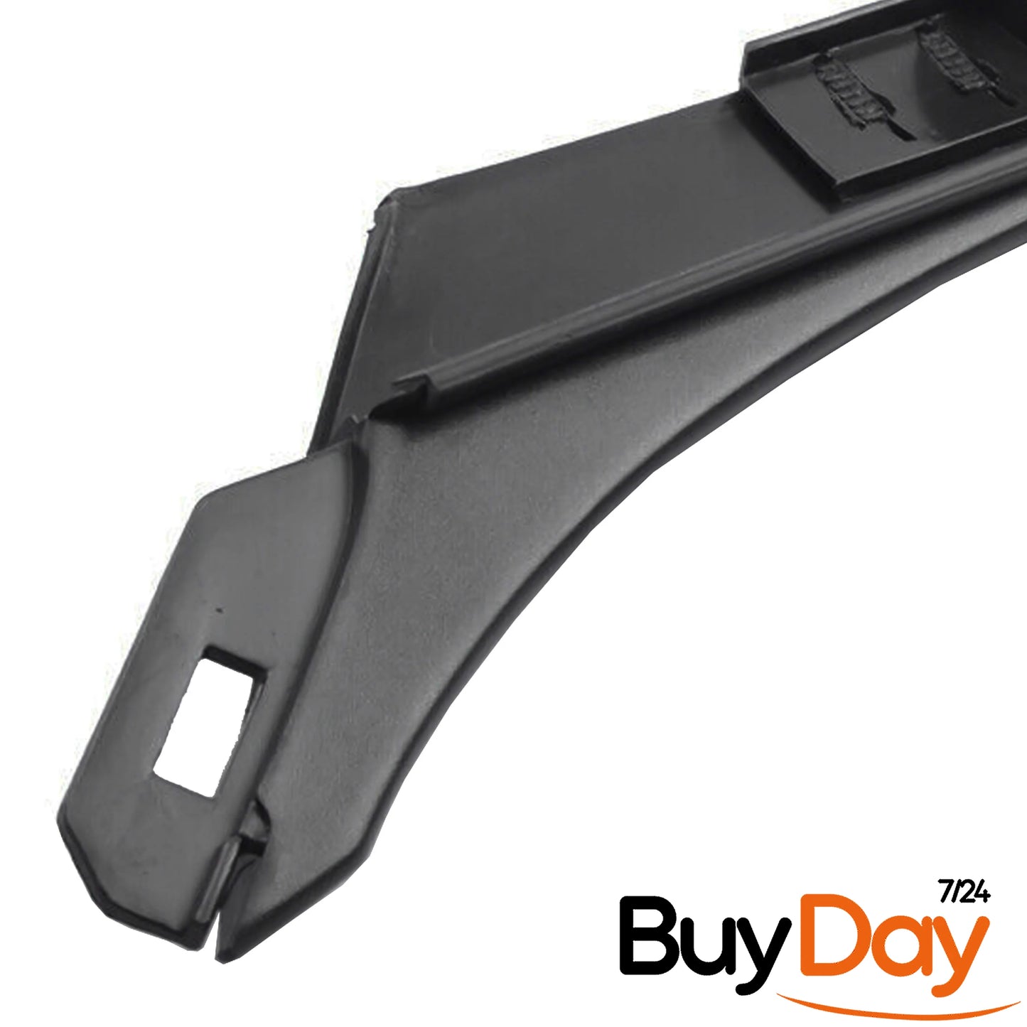 Windscreen Left Moulding Trim with Mounting Clips, A-Pillar Trim, Nearside (N/S) Passenger Side, Compatible with Transit MK7 Models 2006-Onwards, 1755018