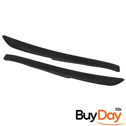 Front Left & Right Windscreen Pillar Trim Set (Pair) with 10 Clips, O/S & N/S, A-Pillar Moulding, Compatible with Vito (W638) Van MPV Models 1996-2003, A6386980179, A6386980079