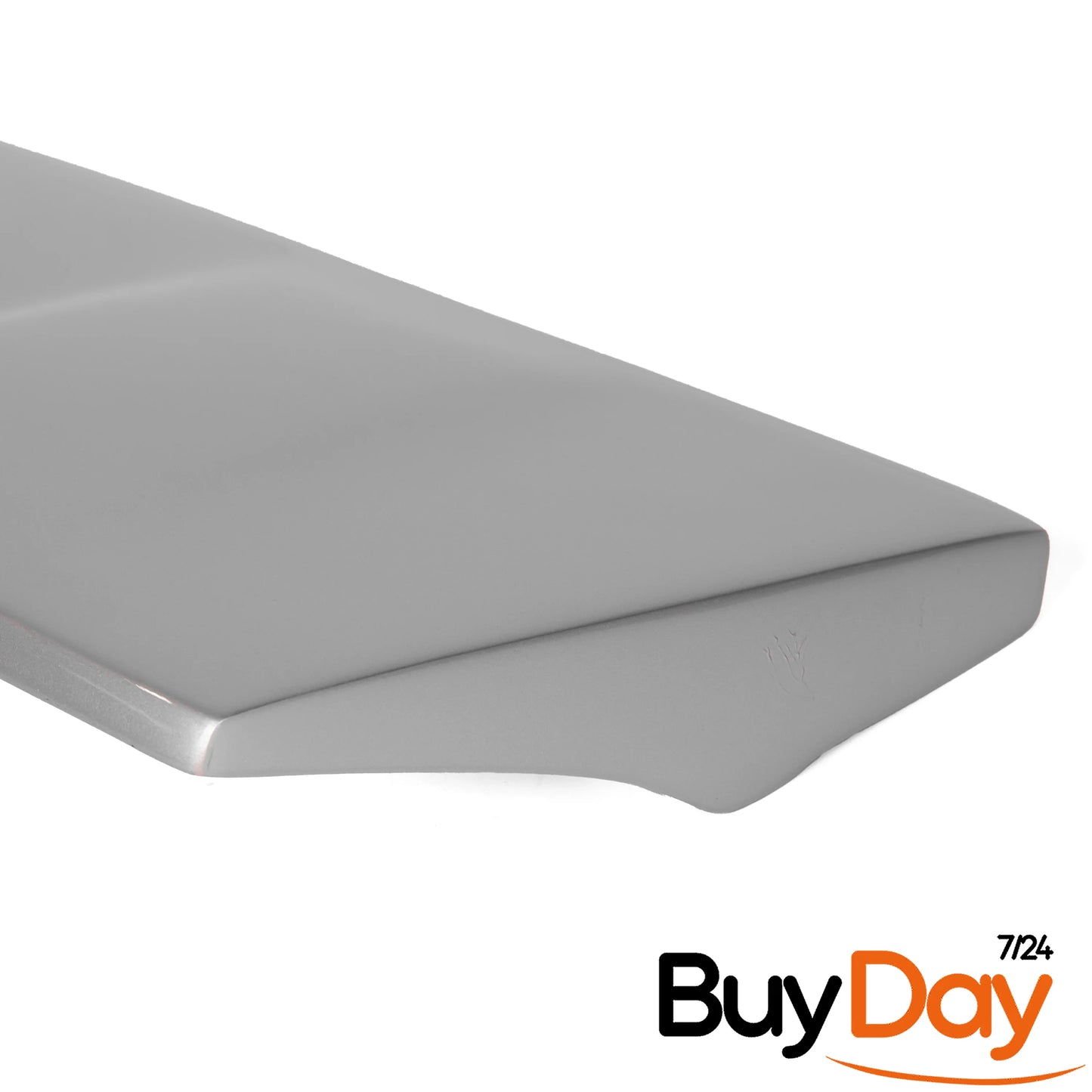 Twin Rear Roof Spoiler for Barn Door Models, Painted in Moondust Silver, Exterior Styling Body Kit Accessory, Compatible with Transit & Tourneo Custom Vans 2012-2023
