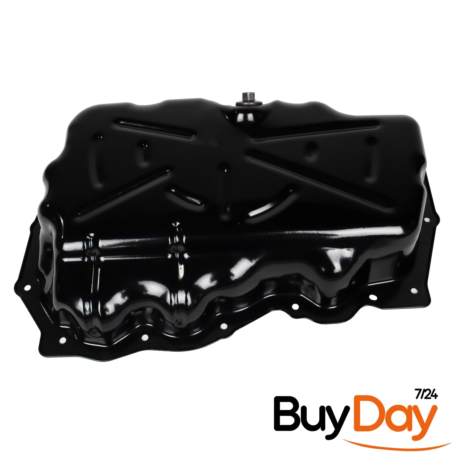 Engine Oil Sump Pan with Drain Plug, Lower Oil Reservoir, Compatible with 2.0L EcoBlue Diesel Engines, Fits Transit & Custom Models 2016-Onwards, GK2Q-6675-AA, 2011593