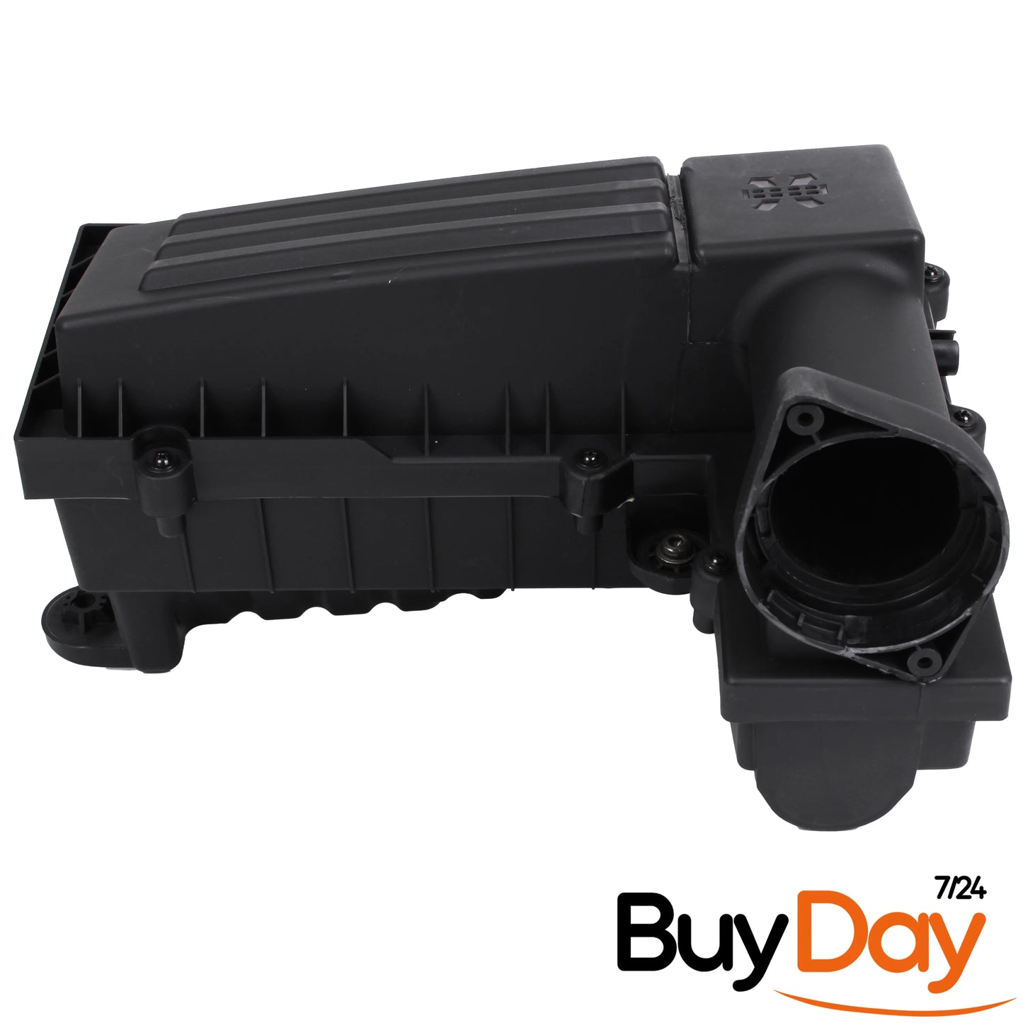 Engine Air Filter Box Housing Assembly, Air Cleaner Box, Compatible with 1.6L 1.9L 2.0L TDI Diesel Engines, Fits Golf Passat Caddy A3 Octavia Leon, 3C0129607BD, 3C0129601BS