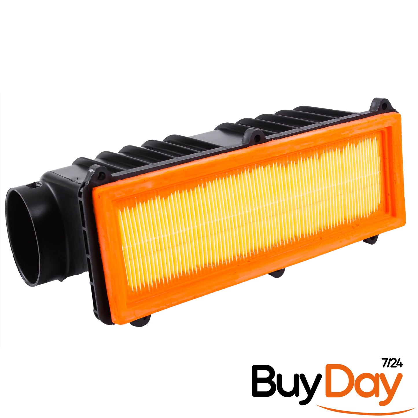 Engine Air Filter Box Housing Assembly with Air Filter, Complete Air Cleaner Box Kit, Compatible with 1.2L 1.4L 1.3L Engines, Fits 500 Panda Punto Mito KA, 51886106