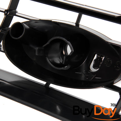 Front Main Radiator Grille, Centre Bumper Grille Panel, Exterior Styling Body Part, Compatible with Focus MK2 (Facelift) Models 2008-2012, 1538478, 1676410