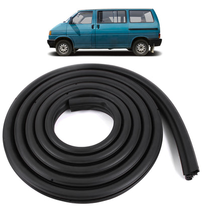 Front Door Body Rubber Seal (Fits Left or Right Aperture), Body Mounted Weatherstrip, Stops Leaks & Wind Noise, for Campervan Conversion, Fits T4 Models 1990-2004, 7D0837911