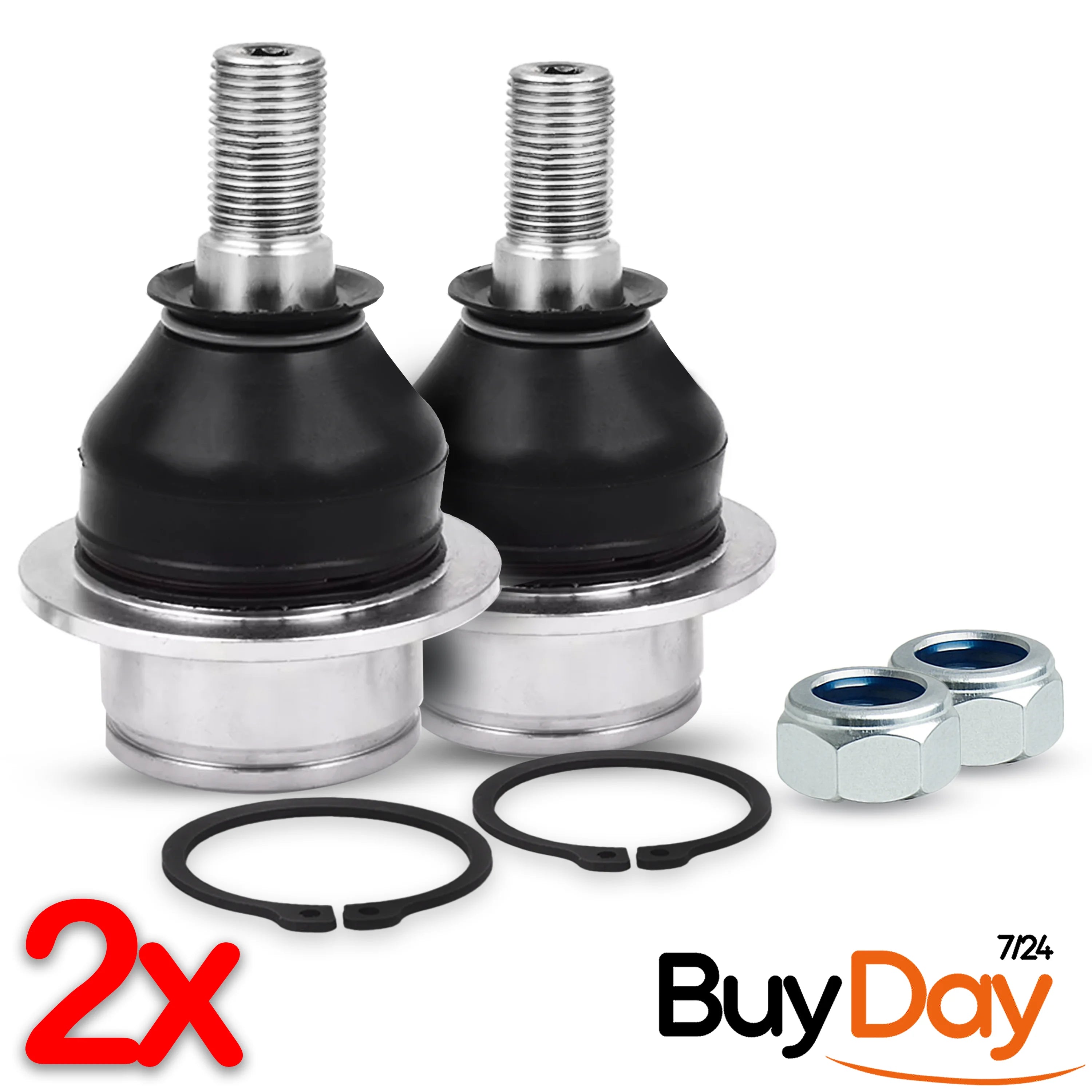 2 Piece Set Front Lower Wishbone Ball Joint Kit (Left & Right Pair), Suspension Parts, Compatible with Transit MK6 MK7 (2000-2014) & Transit Connect (2002-2013), 1451914