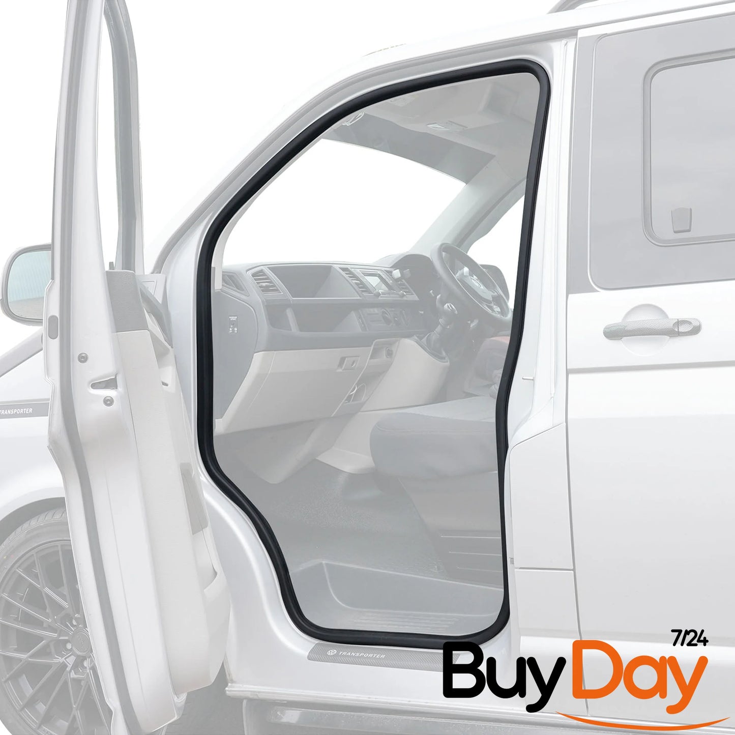 Door Rubber Weatherstrip Compatible with Transporter T5 T6 Caravelle California (2003-2024)