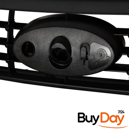 Front Main Radiator Grille, Centre Bumper Grille Panel, Exterior Styling Body Part, Compatible with Focus MK2 (Facelift) Models 2008-2012, 1538478, 1676410