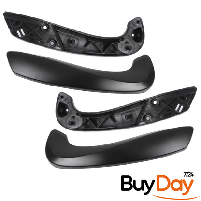 clickmax Pair of Front Inner Door Handles Driver + Passenger L+R Comptaible with Megane 3 (2008-2016)