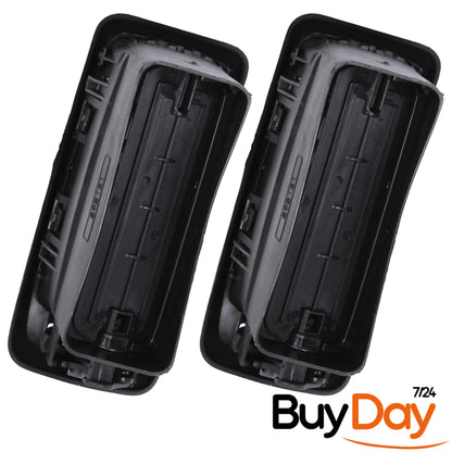2 Piece Set Dashboard Air Vent Grilles (Left & Right Pair), Dash Heater Vent Outlet Panels, Compatible with Trafic II, Vivaro A & Primastar (X83) Van MPV Models 2001-2014, 7701054458