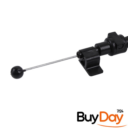 Heater Control Cable for Defroster Flap, Air Distribution Bowden Cable, Compatible with Transporter, Caravelle, Multivan T5 (03-15) & T6 (15-19), Fits Amarok (10-22), 7H2819837C