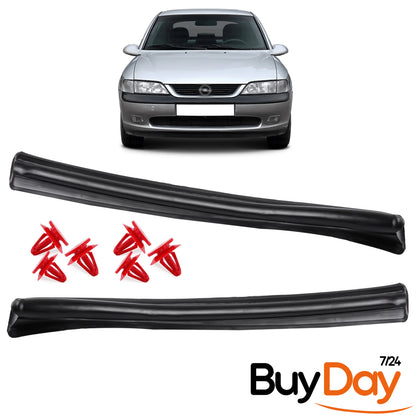 B Pillar Trim Cover Set (Left & Right), Interior Centre Post Moulding Panels, Nearside (NS) & Offside (OS) Pair, Compatible with Vectra B Models 1995-2002, 24422457, 24422458