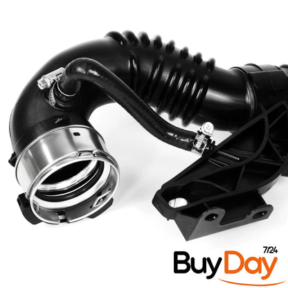 Turbo Outlet Hose (Hot Side), Intercooler Boost Pipe, Fits 1.6L dCi (R9M) Engines, Compatible with Qashqai (J10 J11), X-Trail (T32), Kadjar, 144604EB1B, 14460HX40B