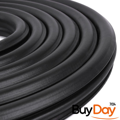 4 Piece Full Body Rubber Seal Kit (2 Front Doors, 1 Sliding Door, 1 Rear Door), Body Mounted Weatherstrip, Stops Leaks & Wind Noise, for Campervan Conversion, Fits T4 Models 1990-2004, 7D0837911