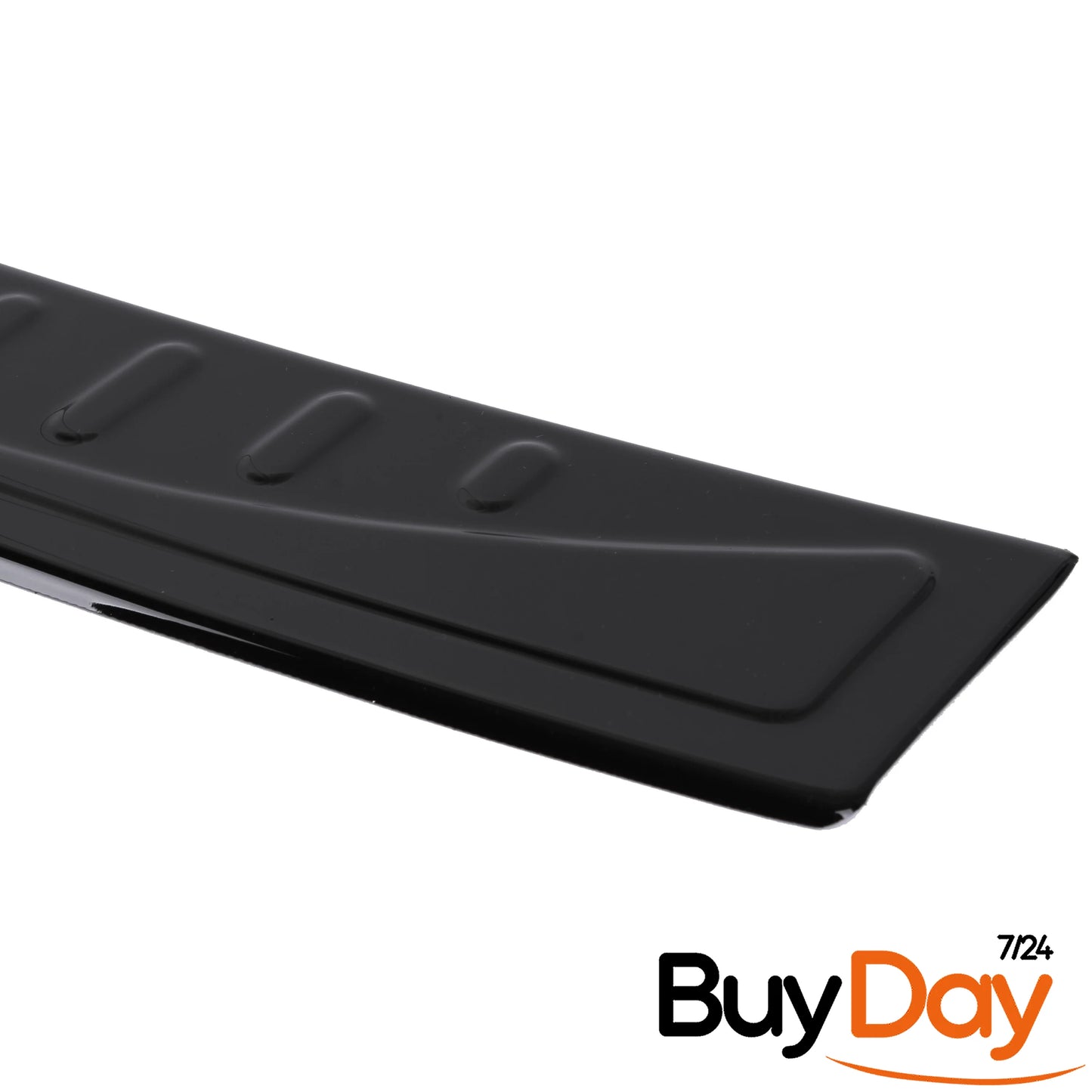 Rear Bumper Protector Sill Cover Guard, Gloss Black ABS Finish, Boot Sill Scuff Plate, Car Accessories, Fits Tiguan (MK2 SWB) Models 2016-2023 (Not for Allspace)