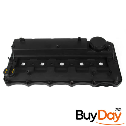 Engine Rocker Cover with Gasket & Seals, Valve Cover, Cylinder Head Cover, Compatible with 3.2L TDCi 4x4 (TKE) Models 2011-Onwards, 1865533, BK3Q-6K271-CH