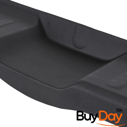 Rear Bumper Protector Sill Cover Guard, Matt Black ABS Finish, Boot Sill Scuff Plate, Car Accessories, Compatible with Sandero Models 2021-Onwards