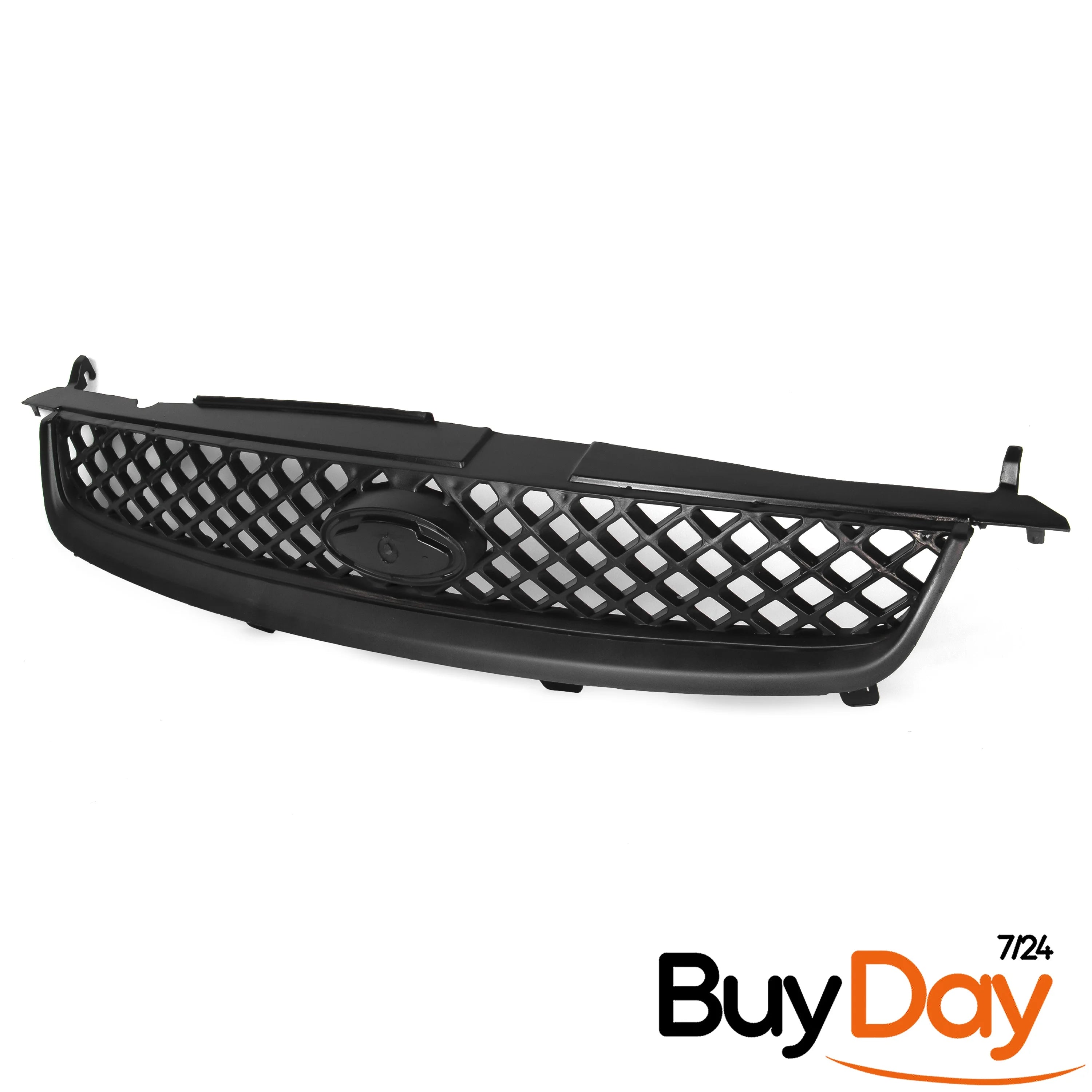 Front Bumper Centre Radiator Grille, Black Finish, Bumper Insert Panel, Compatible with Fiesta MK6.5 (Facelift) 3 & 5 Door Models 2006-2008, 1373755, 6S61-8200-AC