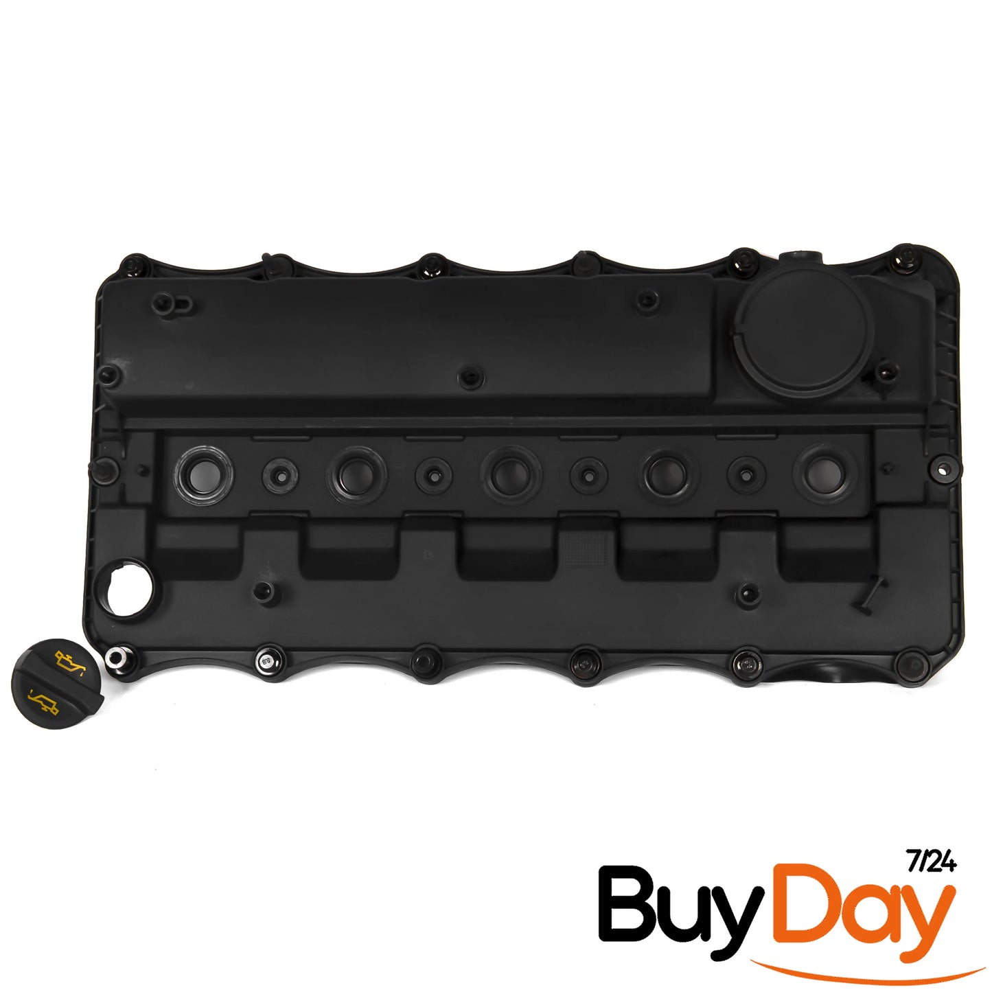 Engine Rocker Cover with Gasket & Seals, Valve Cover, Cylinder Head Cover, Compatible with 3.2L TDCi 4x4 (TKE) Models 2011-Onwards, 1865533, BK3Q-6K271-CH