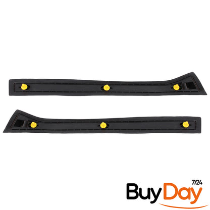 B Pillar Trim Cover Set (Left & Right Pair), Interior Centre Post Moulding Panels, Compatible with Astra H Models 2004-2010, 13123711, 13123710